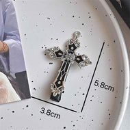 Punk Style Retro Cross Hairpin