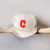 Boys Baseball Cap Soft Brim Alphabet Hat