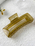 Large Simple Square All-match Hair Clip