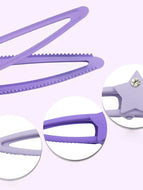 Purple Star Bangs Clip