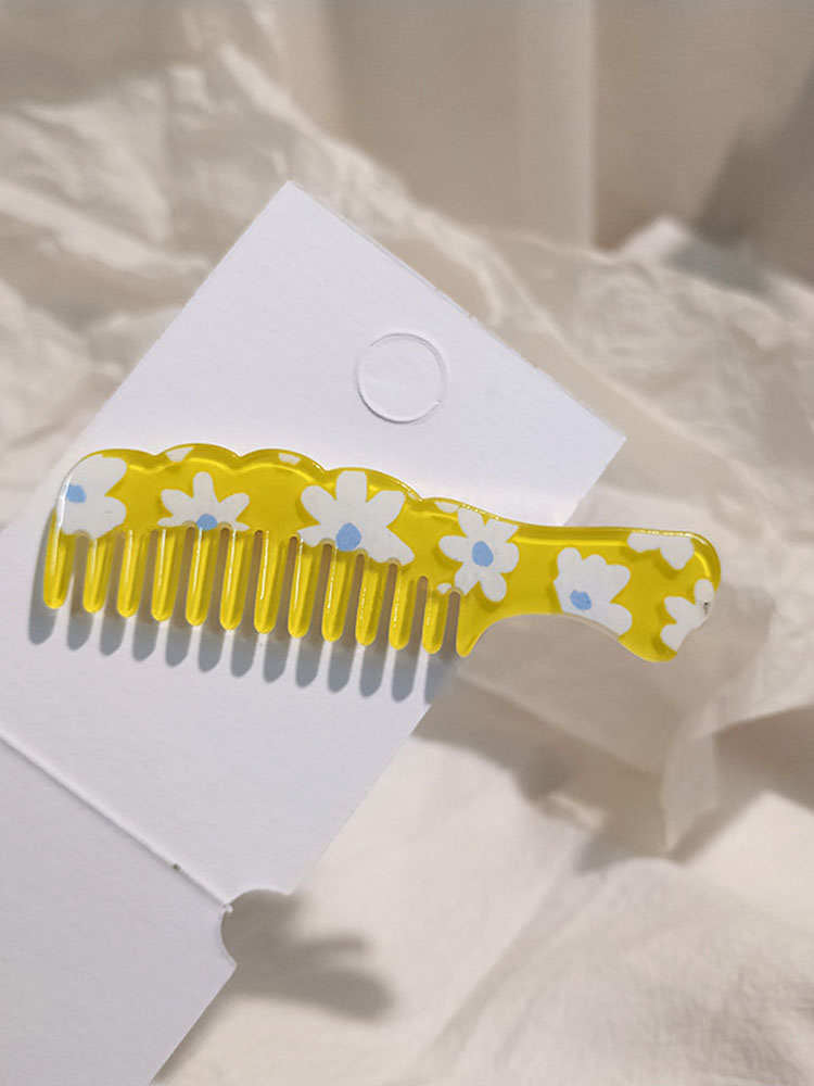 Creative Flower Comb Cute Hairpin