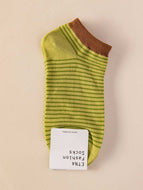 Striped Short Socks for Girl