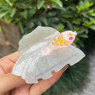 Goldfish Swan Animal Hair Clip