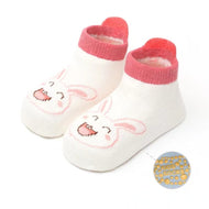 New Three-dimensional Cartoon Low-top Children's Baby Trampoline Socks Big Heel Non-slip Floor Boat Socks