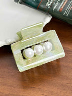 All-match Square Pearl Hairpin