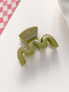 Women Claw Clip Wavy Hair Claw