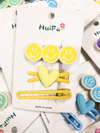 Smiley Heart Bangs Clip