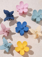 Flower and Butterfly Hairpin Set