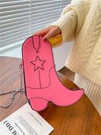 Cowboy Boot Bag For Ladies