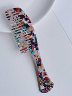 Multicolor Leopard Print Comb