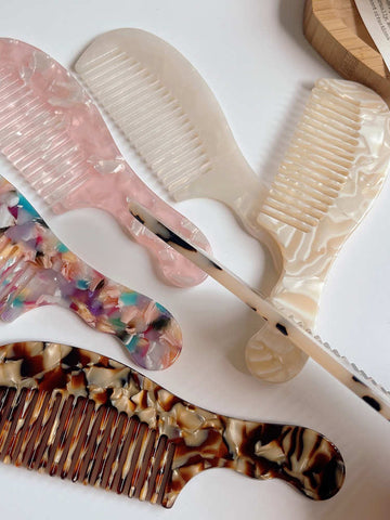 Portable Small Handle Hair Comb