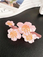 Wintersweet Flower Hairpin for Girls