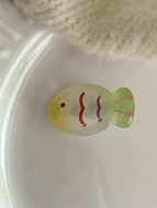 Gradient Color Cute Fish Small Hairpin