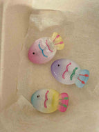 Gradient Color Cute Fish Small Hairpin