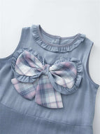 Vest Bow Princess Dress