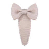 Baby Hairpin- Bow Solid Color