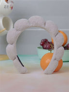 Solid Color Cloud Sponge Headband