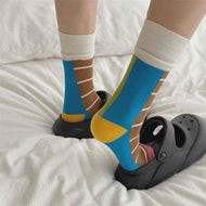 Color Block Versatile Socks