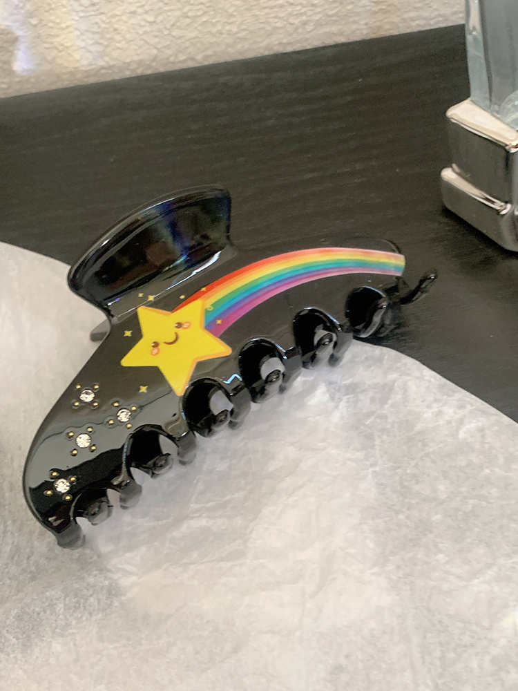 Women's Rainbow Star Hairpin