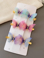 Three-dimensional Butterfly Girls' Hair Clip