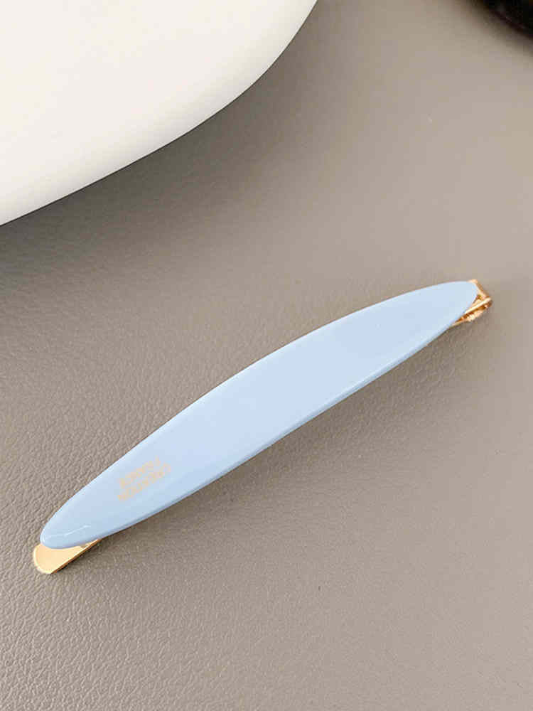 Candy Color Oval Hair Clip