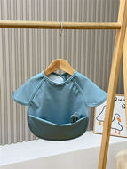 Waterproof Bib for Baby Boys and Girls To Eat Food Anti-fouling  Pocket