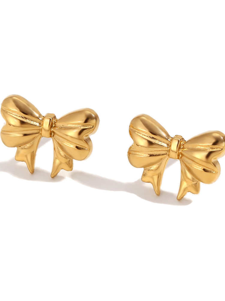 Gold Butterfly Earrings Birthday Gift