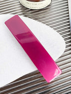 Spring Clip Solid Color Hair Clip