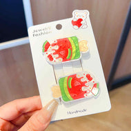 Fruit Cartoon Cute Creative Small Hairpin