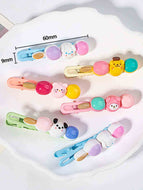 Cartoon Small Animal Hairpins for Women