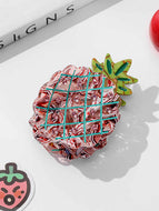 Fruity Pineapple Rhinestone Hairpin