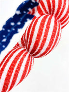 Independence Day Striped Star Headband