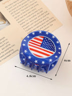 Independence Day Small Hair Clip