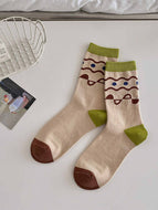 Wave Shape Women's Socks