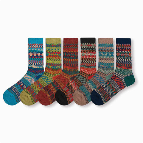 Men's and Women's Ethnic Style Socks