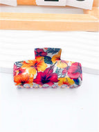 Large Square Fashion Flower Hairpin