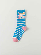 Couple Cartoon Jacquard Trendy Socks