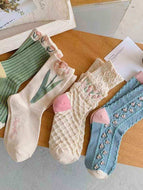 Tulip Flower Women's Socks