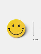 Yellow Smiley Face Hairpin