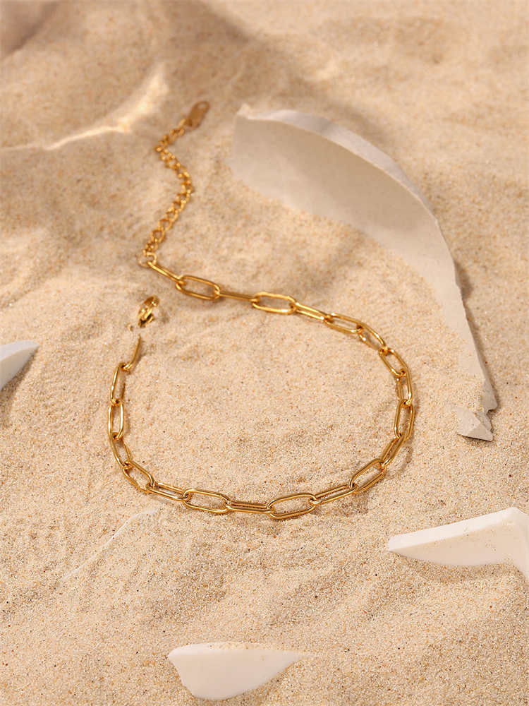 Bracelet for Women Gold Plated Dainty Chain