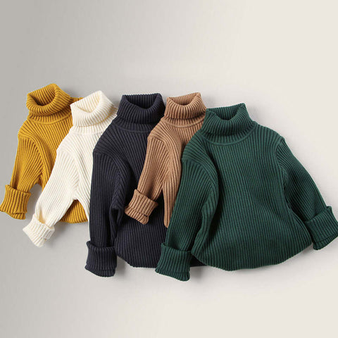 Kid Turtleneck Pure Sweater