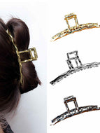 Gold and Silver Large Solid Color Hairpin for Girls