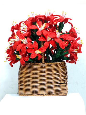 Flower Azalea Knitted Goods