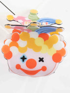 Clown Color Series Cartoon Hairpin