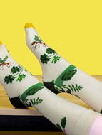 Bee Leaves Unisex Socks