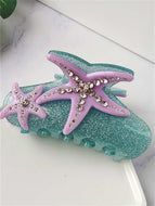 Starfish Glitter Girls Hairpin Gift