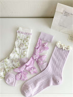 Thin Breathable Lace Women's Socks