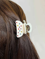 Small Hairpin with Colorful Rhinestones