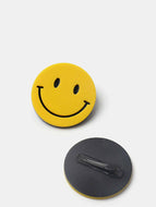 Yellow Smiley Face Hairpin