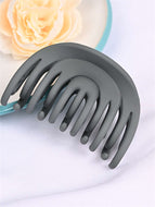 Solid Color Large Hair Clip for Girls